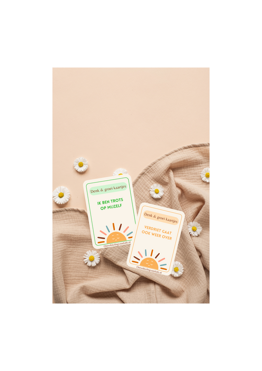 Denk & Groei kaartjes