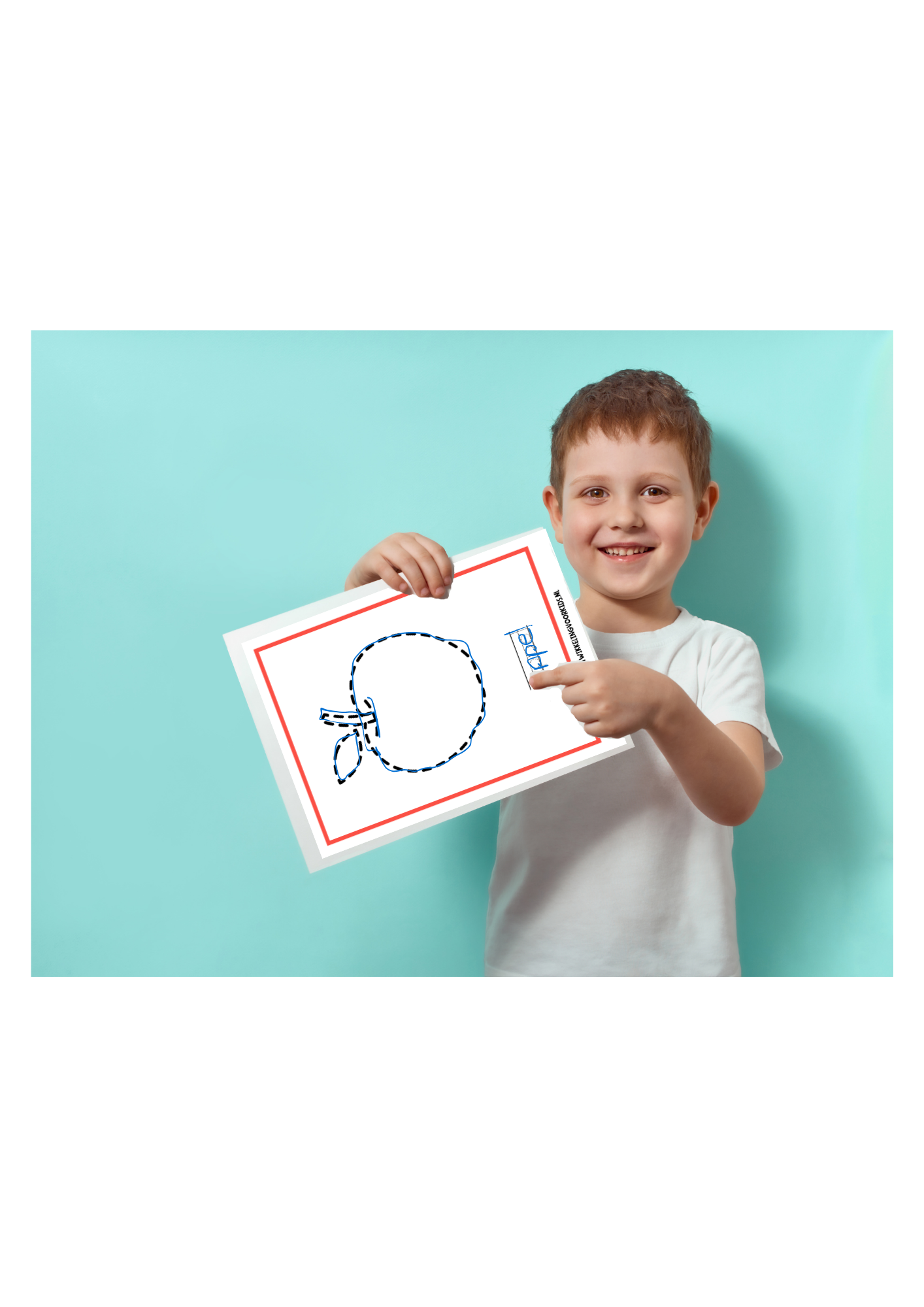 Werkboekje fruit overtrekken