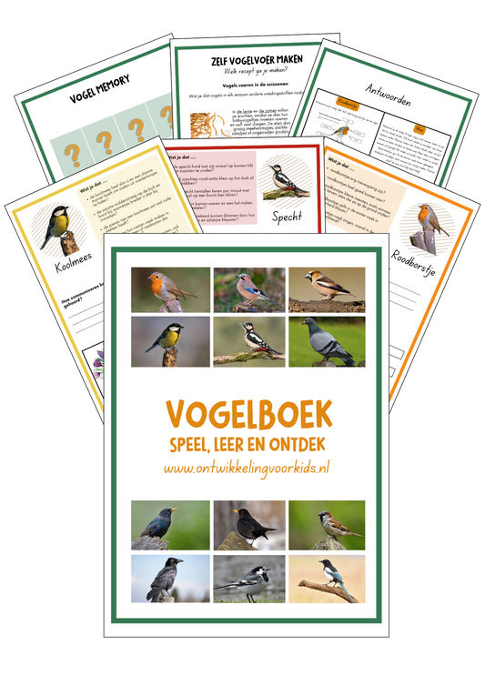 Vogelboek - Speel, leer en ontdek